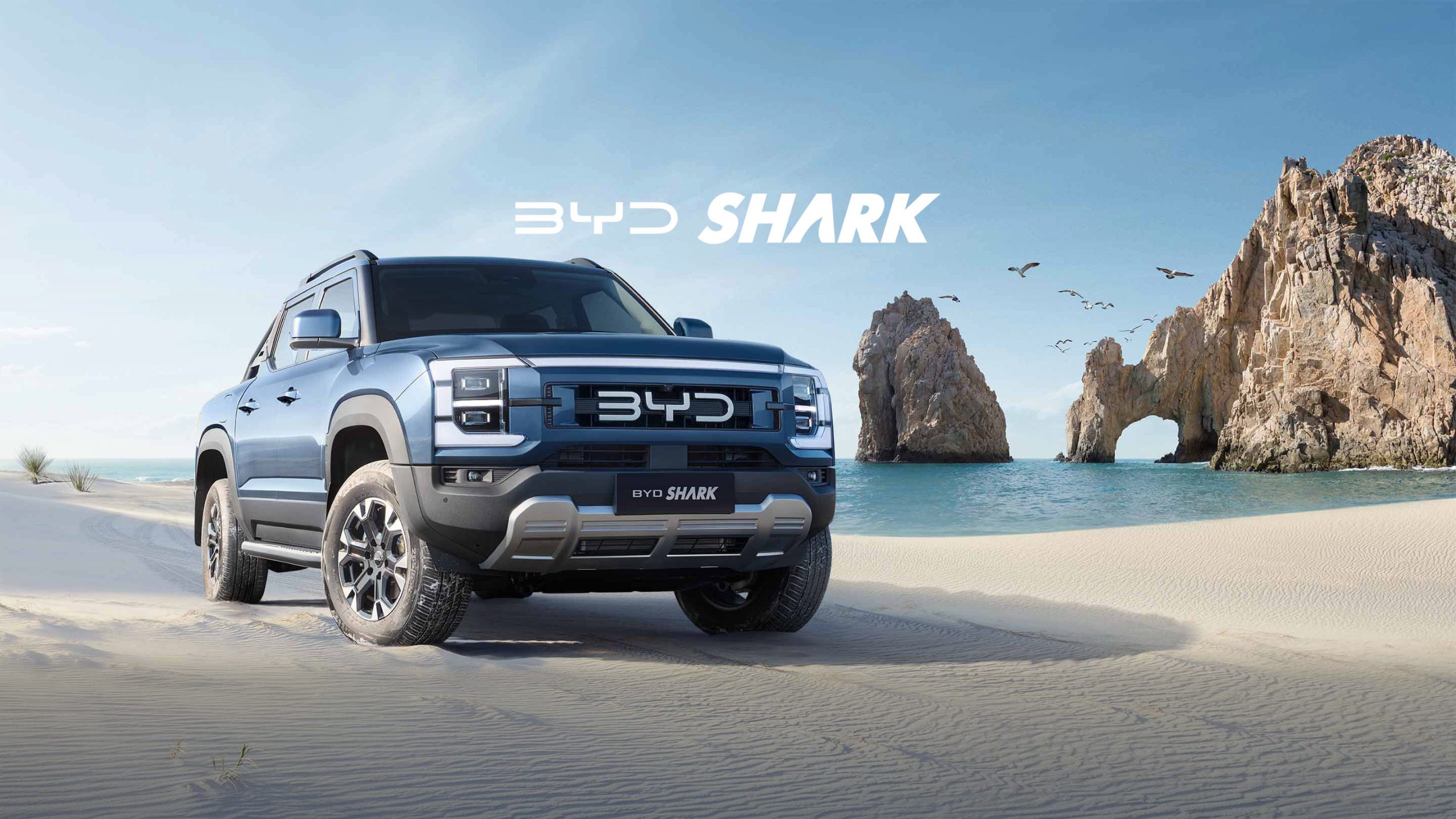 BYD Shark DMO pick-up híbrida enchufable con tecnología Dual Mode Off-road